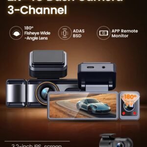 N60 3-Channel 4G Dash Cam